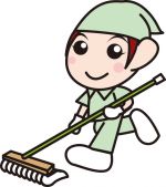 クリーンスタッフ募集　　【廿日市市城内・広島市西区庚午南】