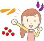 野菜・果物の仕分け作業　　【広島市西区草津港】